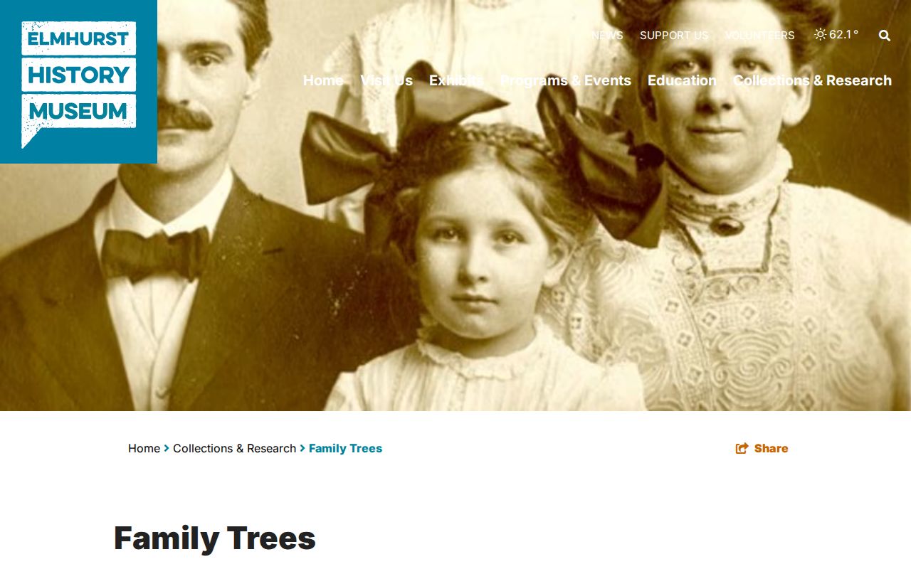 Elmhurst city directory research with historic family trees