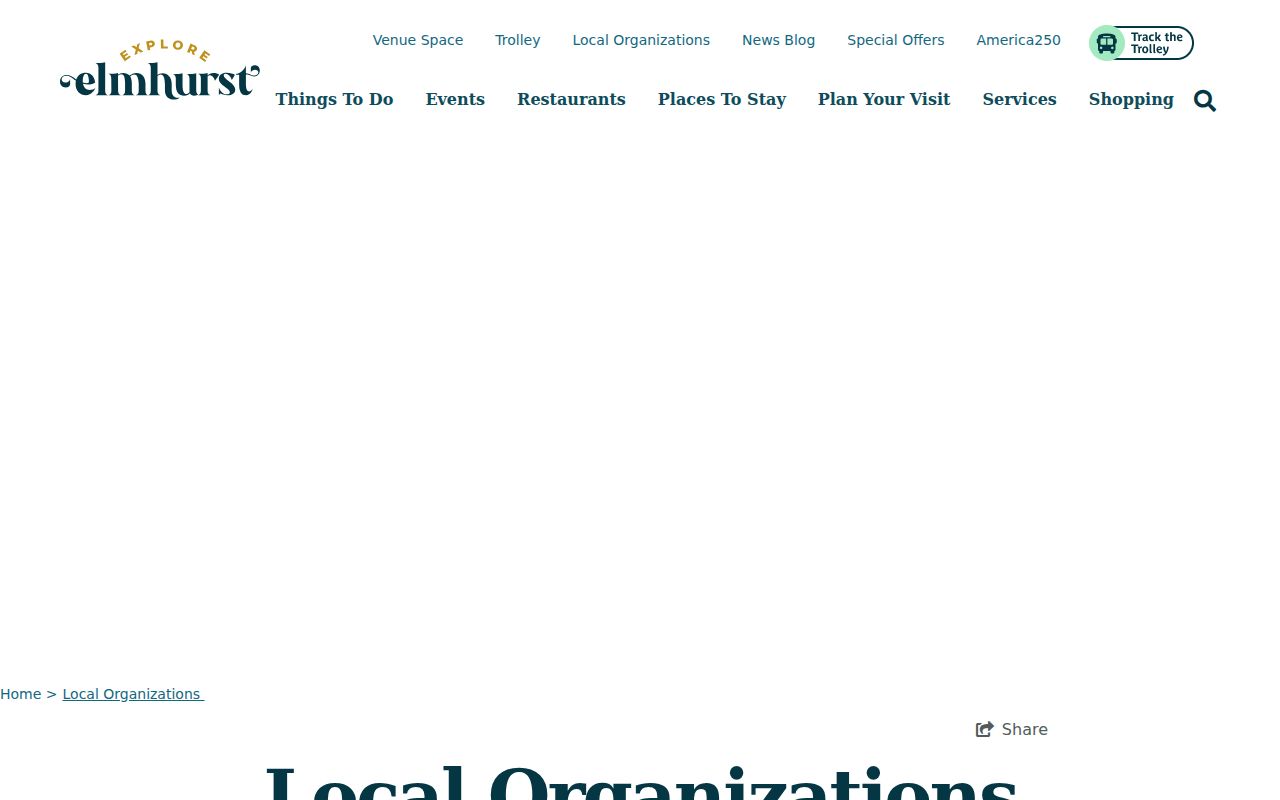 Explore Elmhurst local organizations used to connect with Elmhurst neighbors